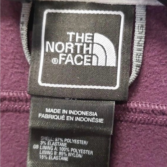 Purple north face jacket - Picture 3 of 4